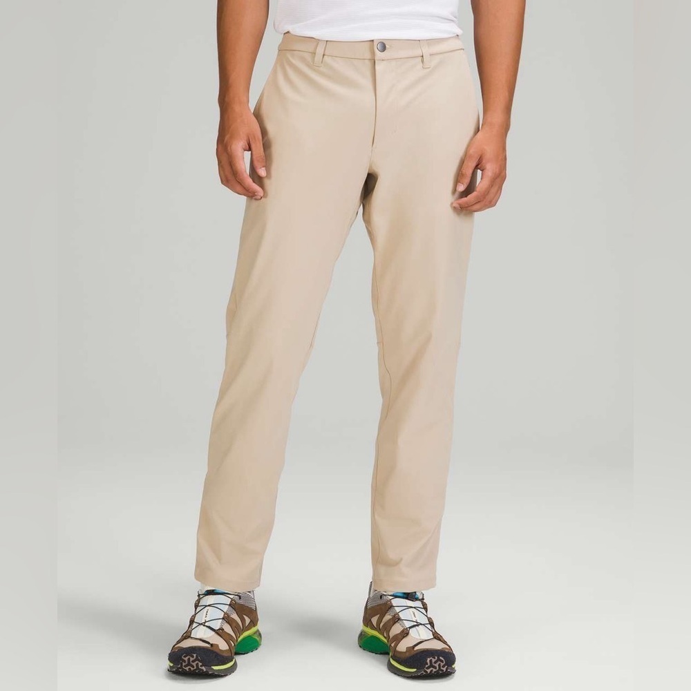 Lululemon Commission Pant Relaxed 34" Inseam Warpstreme Trench (M4)